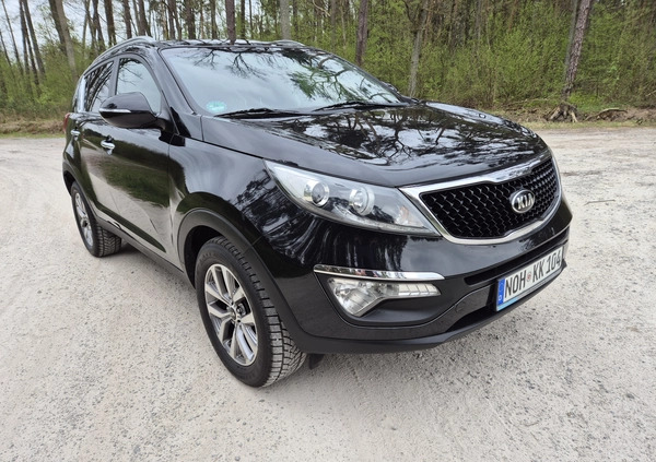 Kia Sportage cena 49900 przebieg: 180000, rok produkcji 2015 z Białobrzegi małe 497